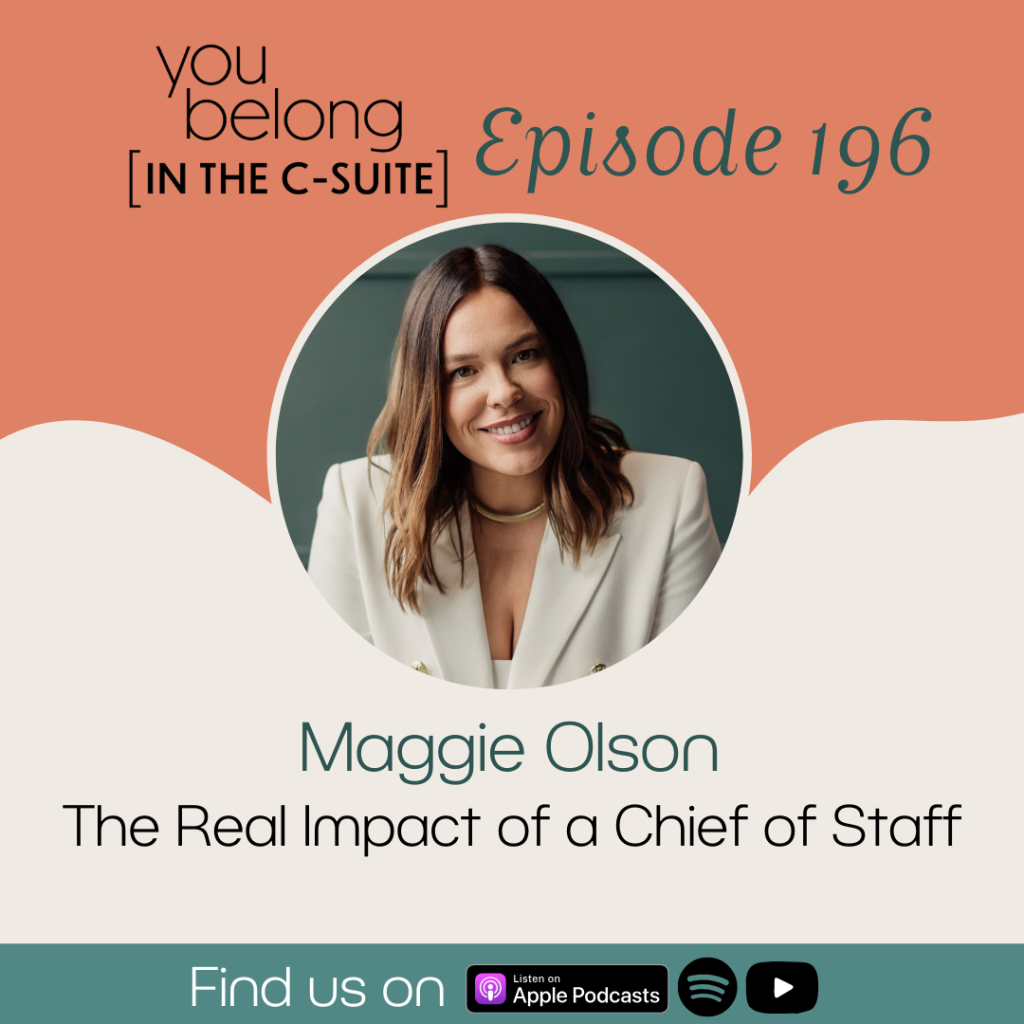 The Real Impact of a Chief of Staff with Maggie Olson
